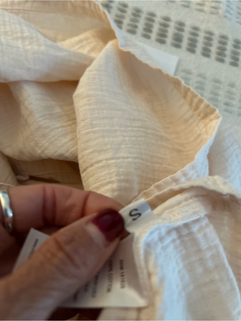 Atelier Delphine cotton gauzy blouse - Picture 6 of 6